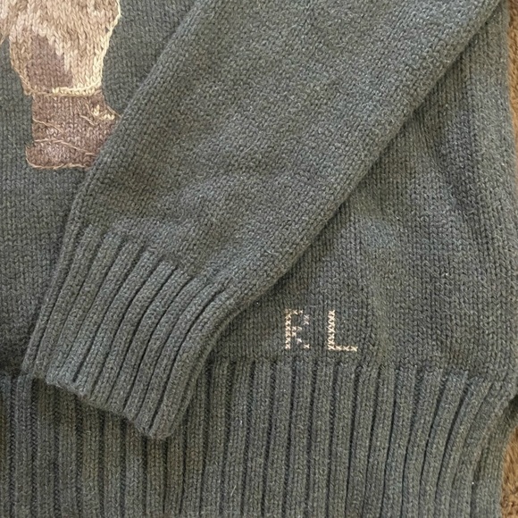 Polo Ralph Lauren Avaitor Bear Crewneck Sweater - Picture 3 of 4